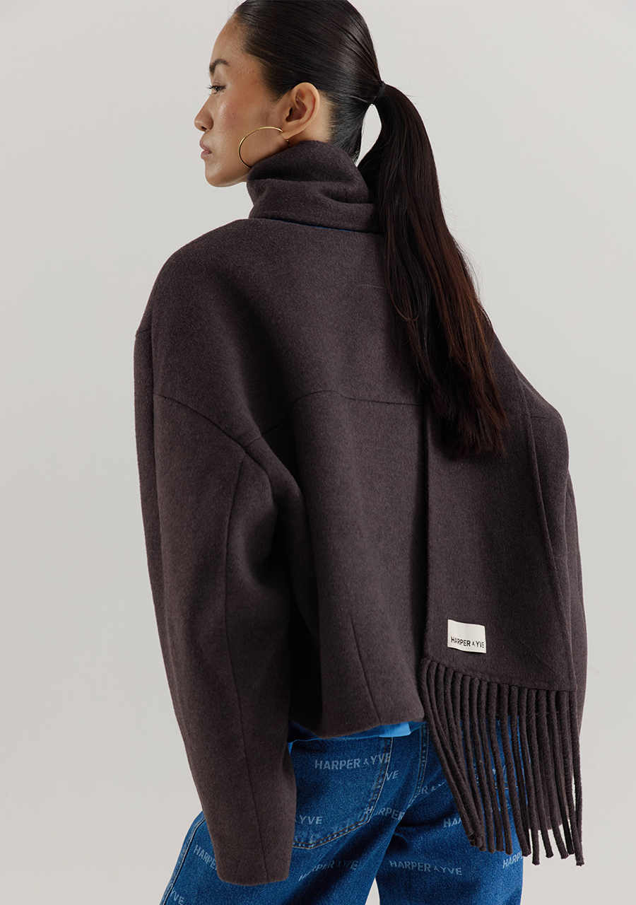 Harper & Yve Jack Kisha AW25N220 Donker Grijs