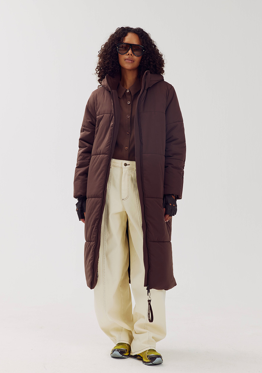 Harper & Yve Winterjas Jenny AW6N221 Donker bruin