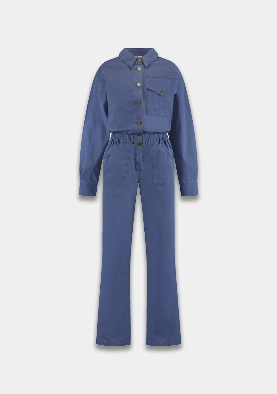 Harper & Yve Jumpsuit Jacky SS6P700 Raf blauw
