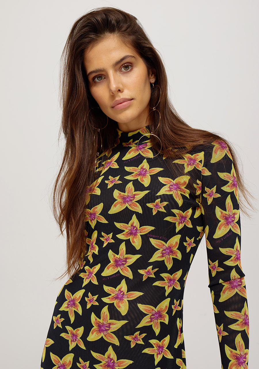 Harper & Yve Jurk Jessie SS25J901 Geel