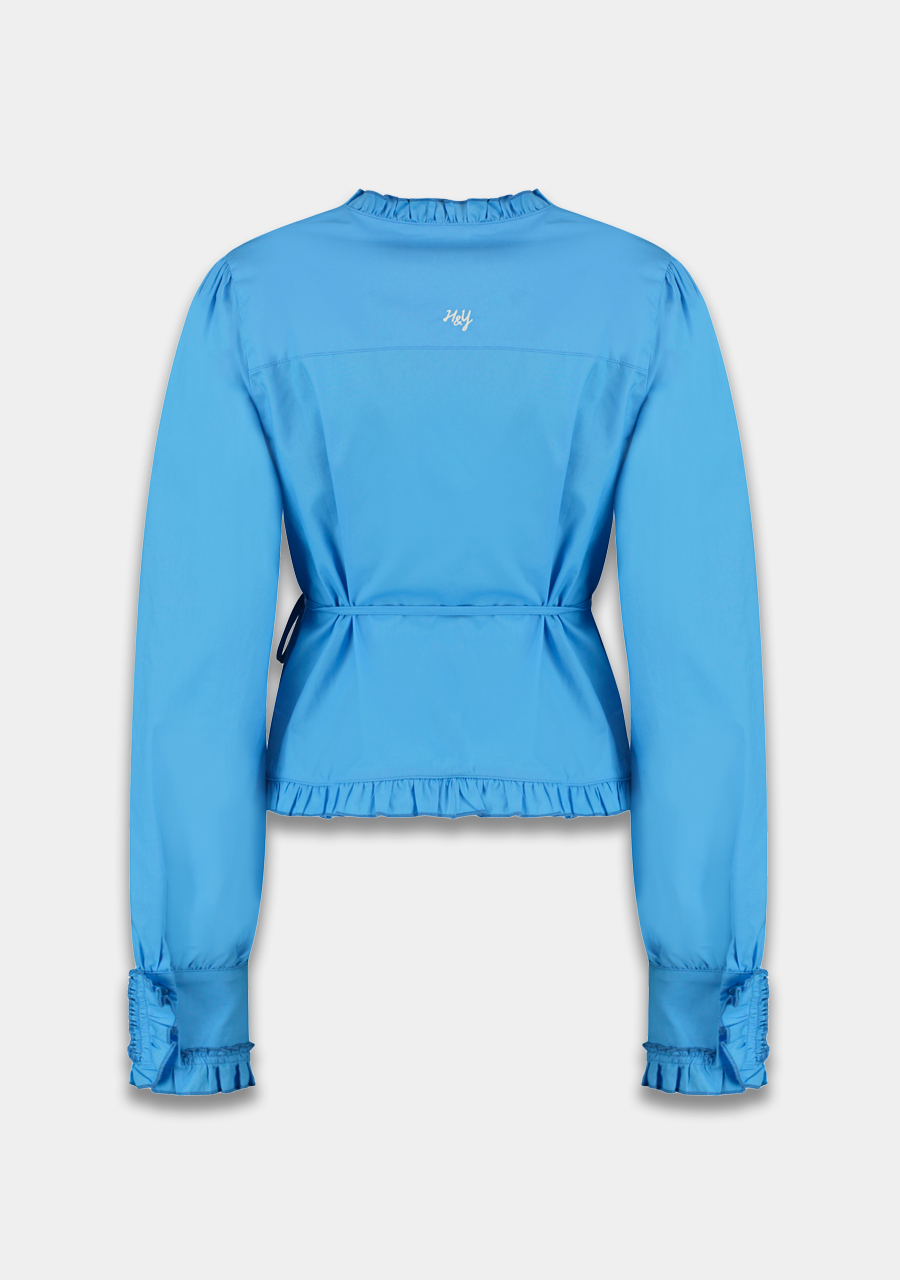 Harper & Yve Blouse Coby AW6P603 Licht blauw