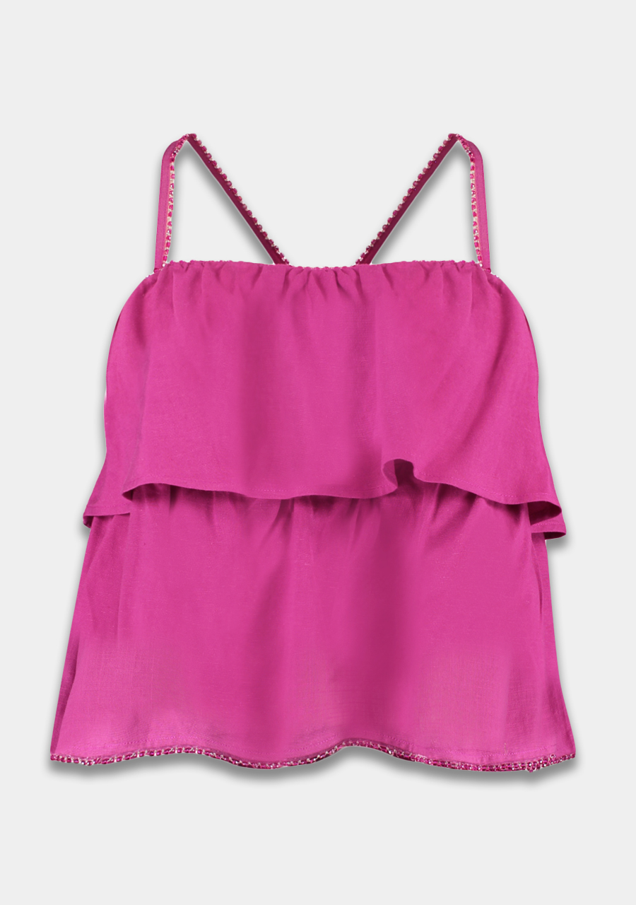 Harper & Yve Top Maye HS25P409 Donker Paars