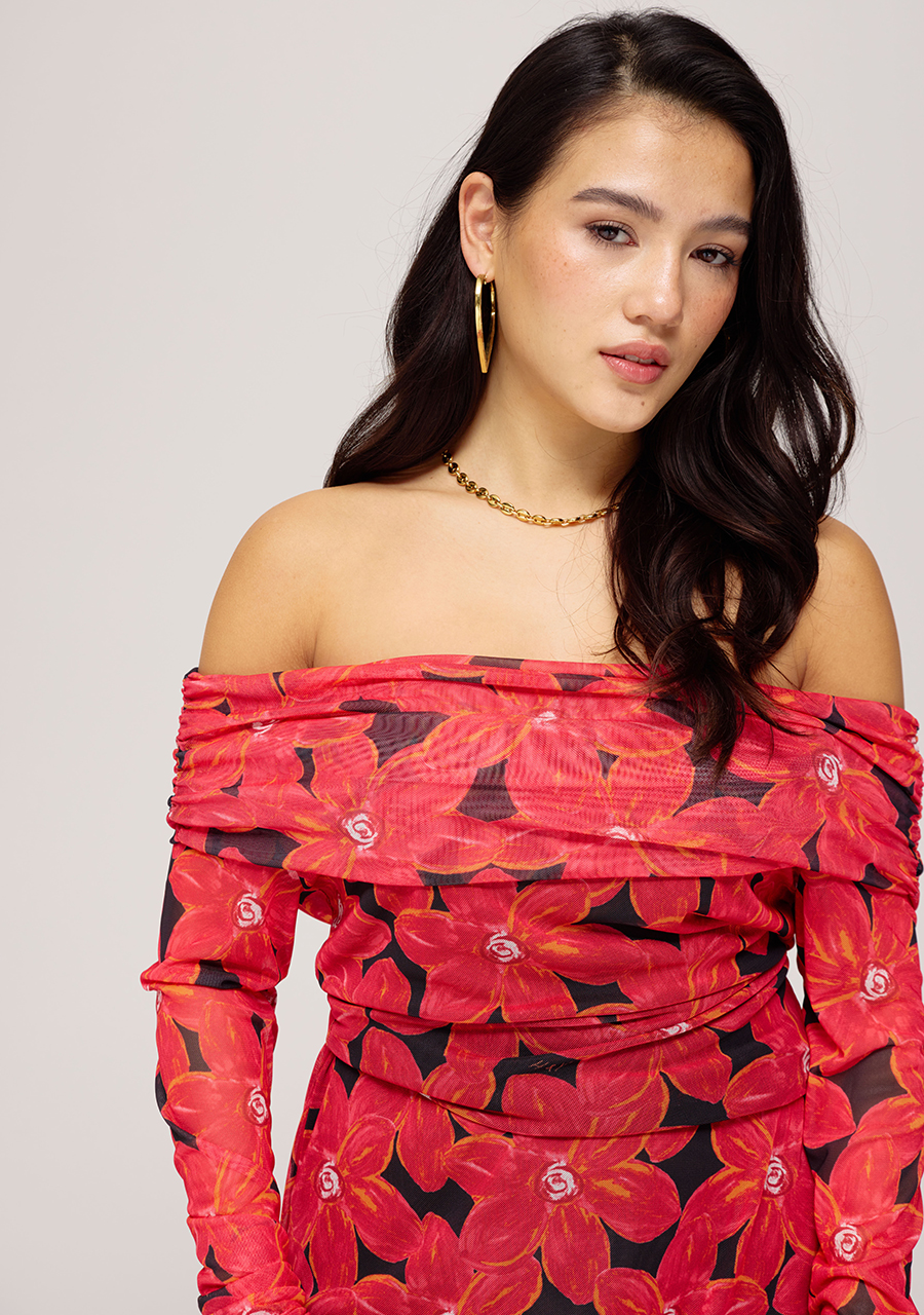 Harper & Yve Top Jenny SS25J501 Rood Harper & Yve Top Jenny SS25J501 Rood