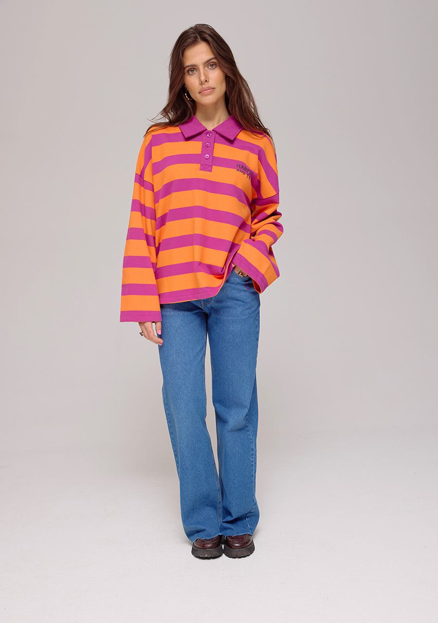 Harper & Yve Sweater Pollie AW25Y502 Oranje