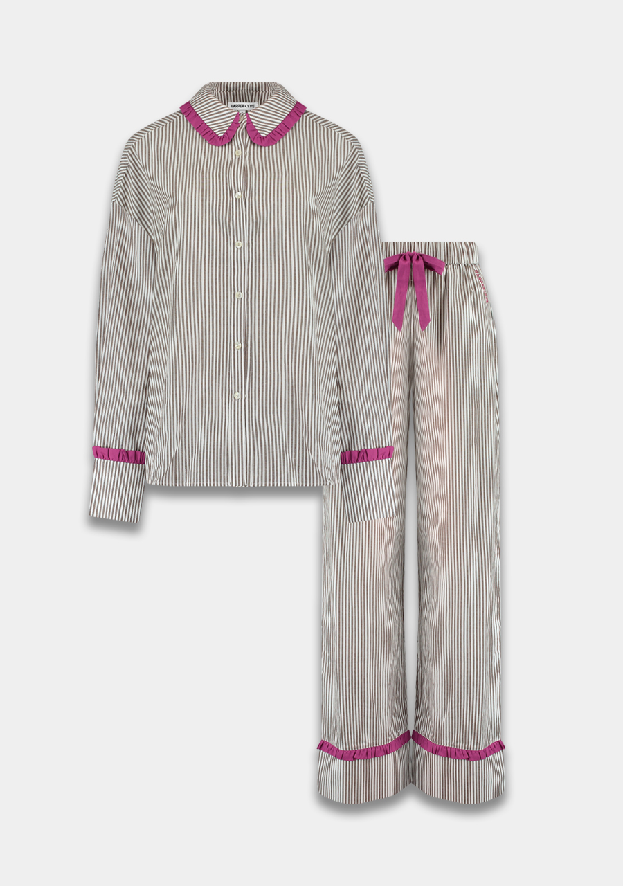 Harper & Yve Set Noëlle DW25P618 Bruin