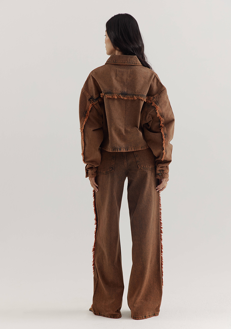 Harper & Yve Jacket Waldo AW25D203 Oranje