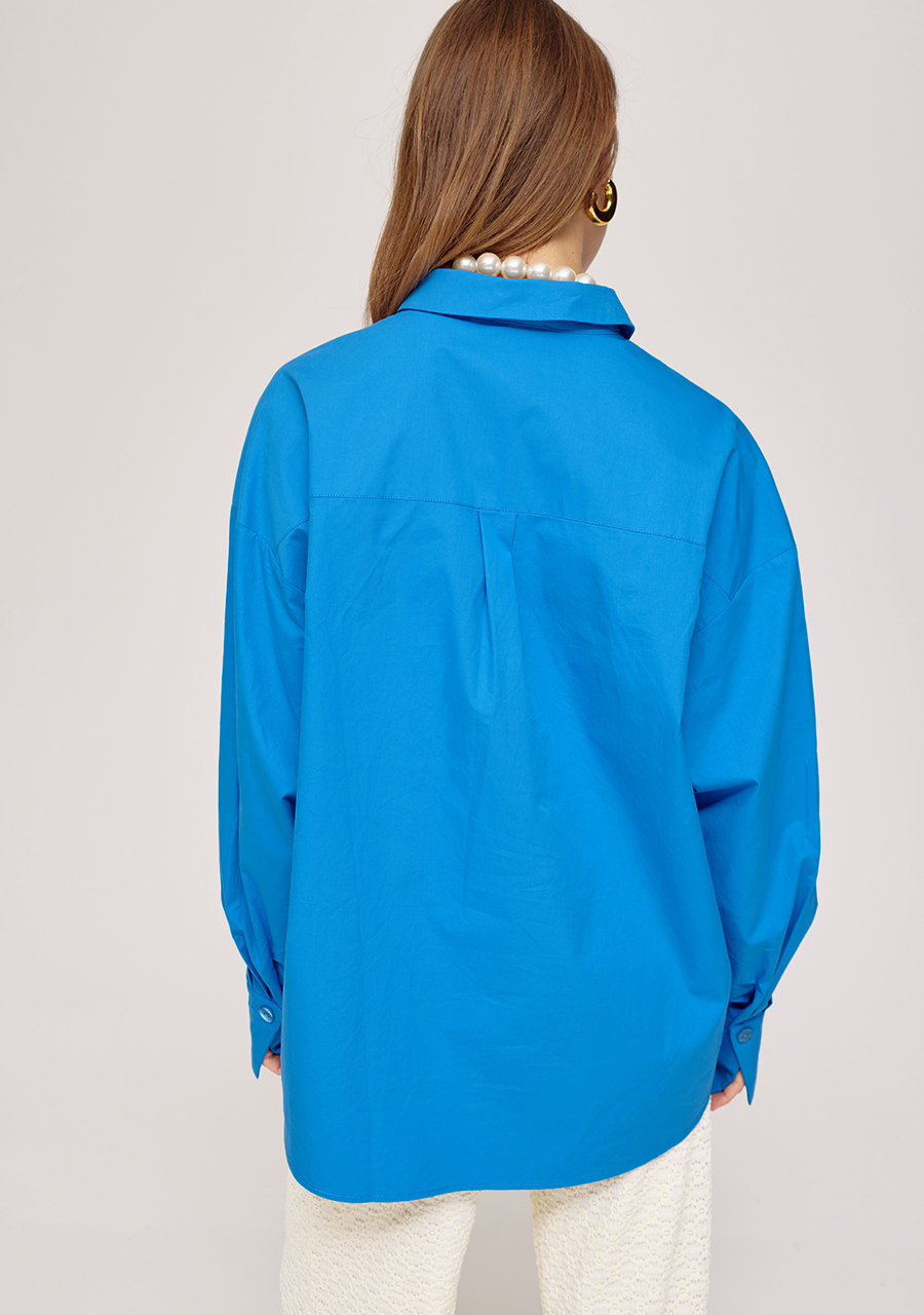 Harper & Yve Blouse Yelena SS25P608 Blauw