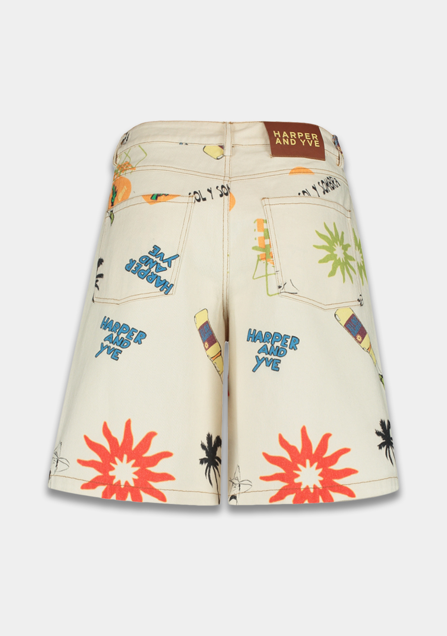 Harper & Yve Short Fayra HS6C107 Ecru