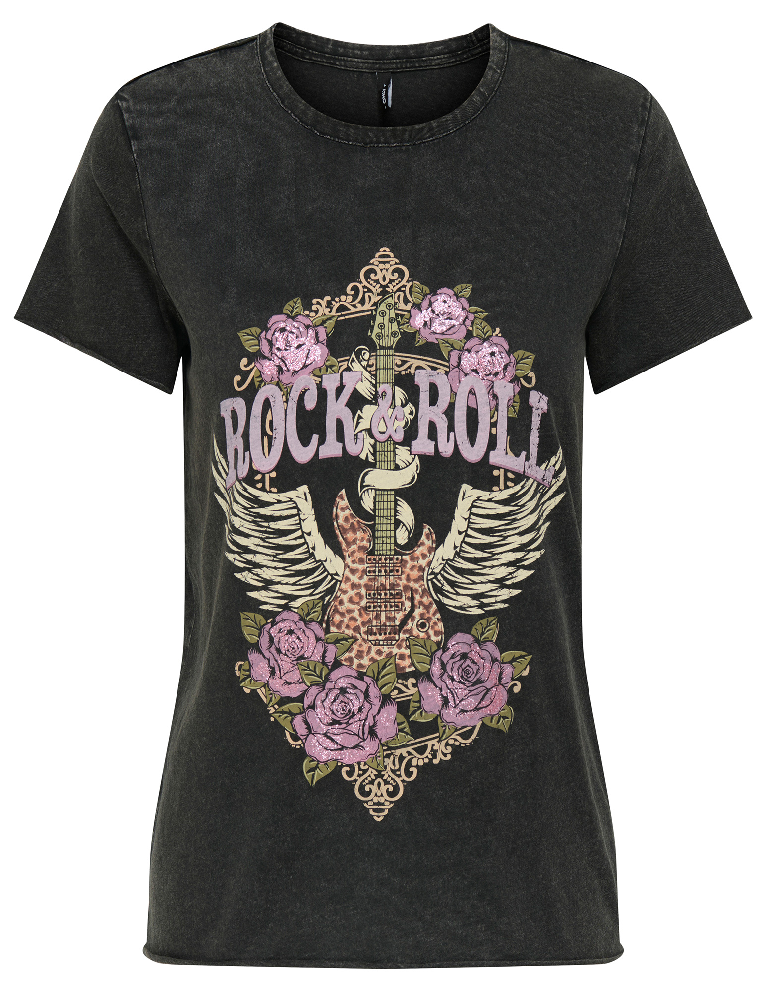 Only T-shirt Lucy 15215721 grijs