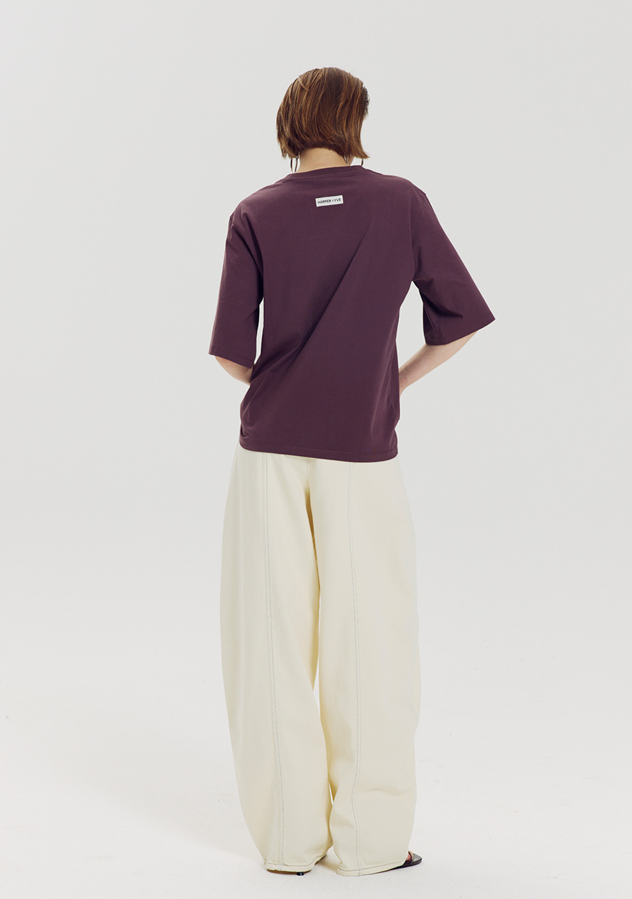 Harper & Yve Broek Arden AW6Z103 Licht geel