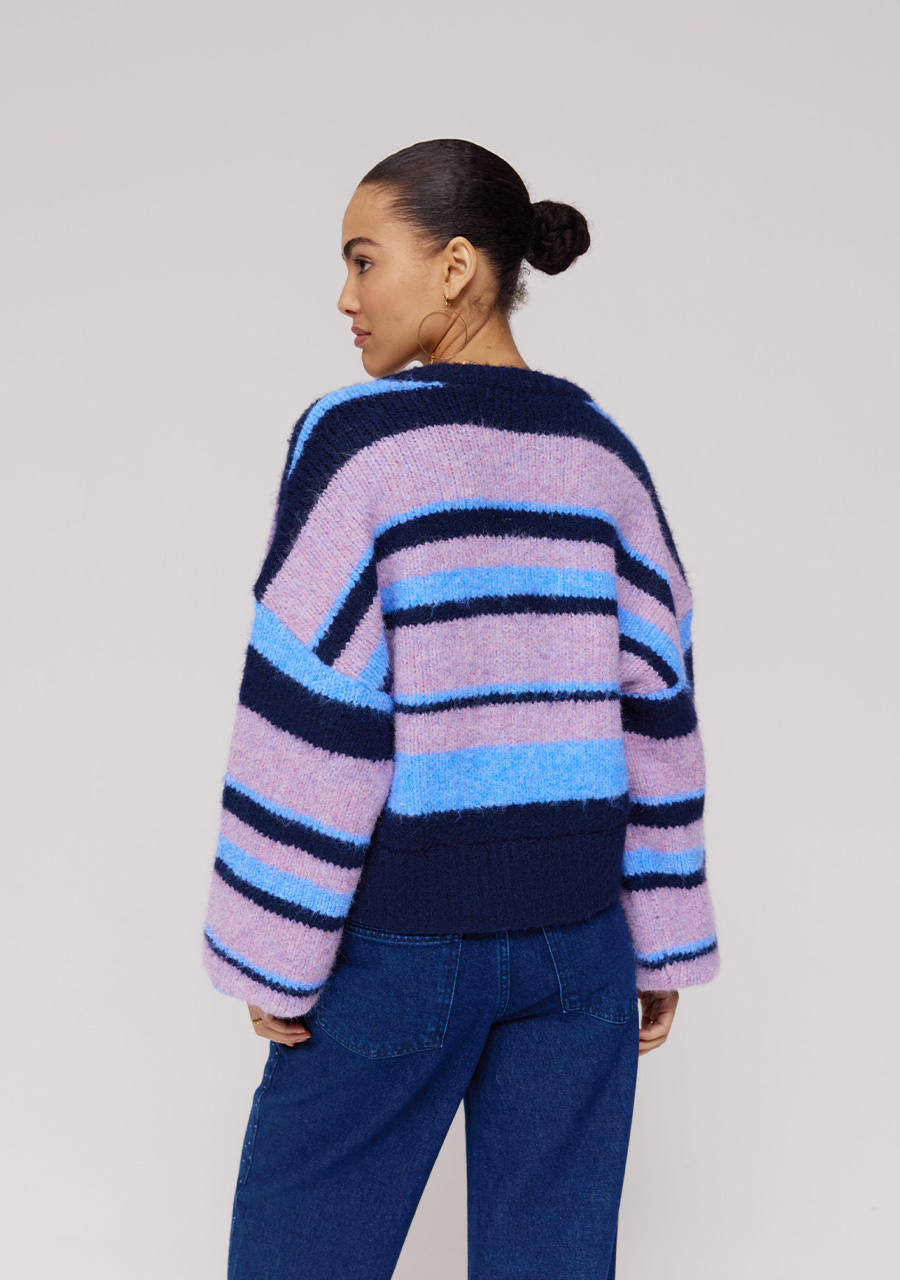 Harper & Yve Vest Noor DW25W811 Blauw