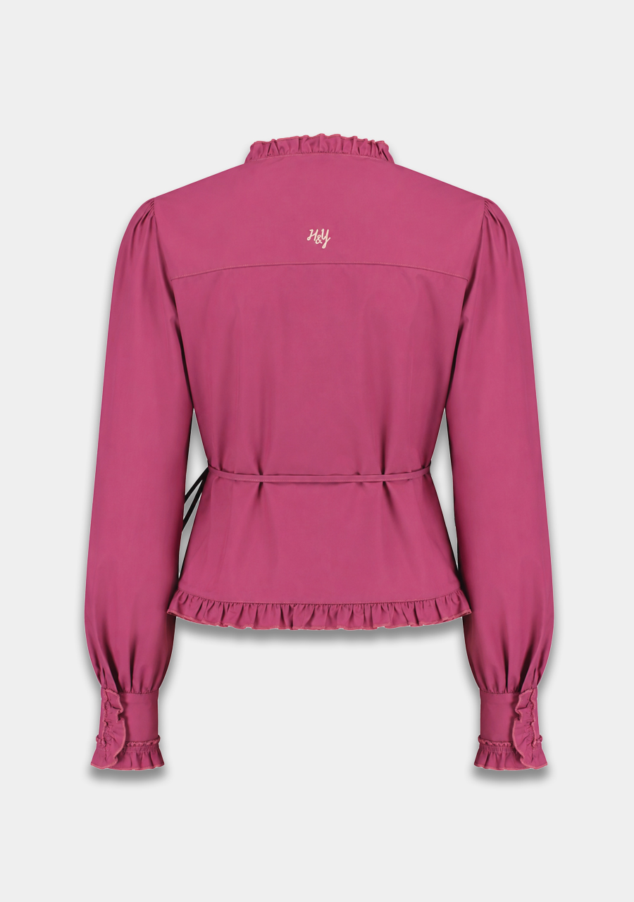 Harper & Yve Blouse Coby AW6P603 Donker rose