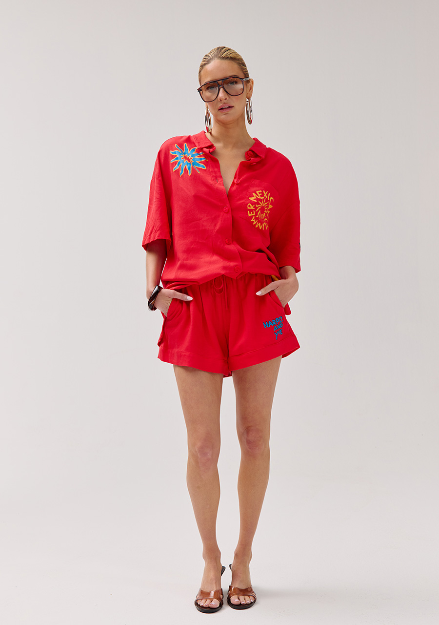 Harper & Yve Short Tessa HS6P108 Rood