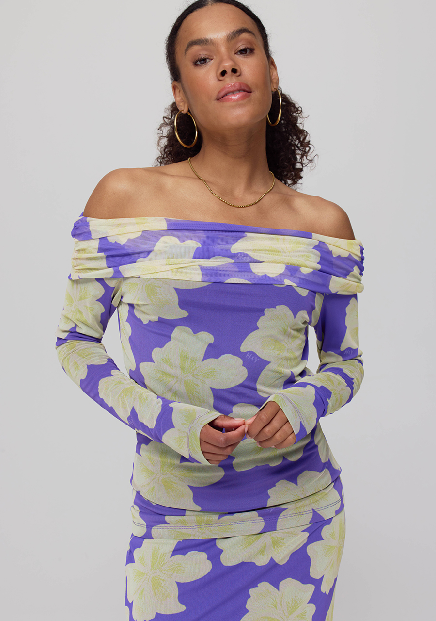 Harper & Yve Top Jenny AW25T503 Paars