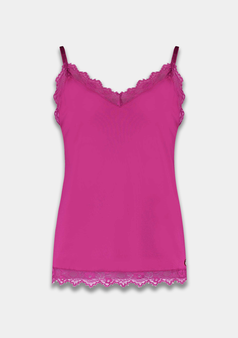 Harper & Yve Kanten top Yve FW23P400 Paars
