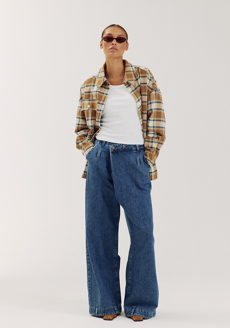 Harper & Yve Jeans Dean AW6Z102 Jeans blauw