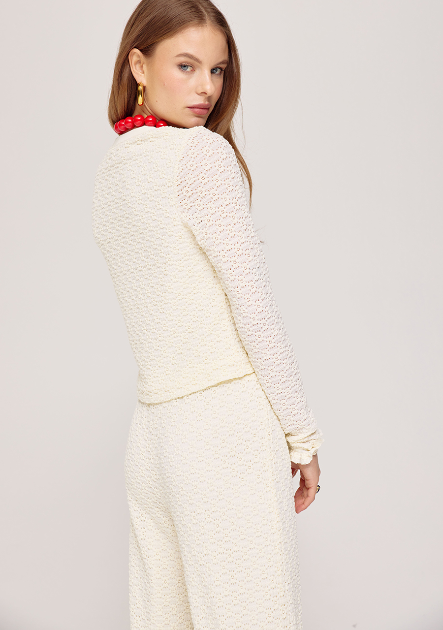 Harper & Yve Broek Lora SS25P101 Ecru