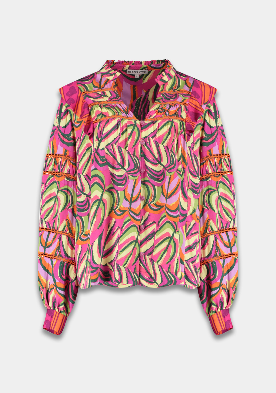 Harper & Yve Blouse Jess SS24J603 Multi Harper & Yve Blouse Jess SS24J603 Multi