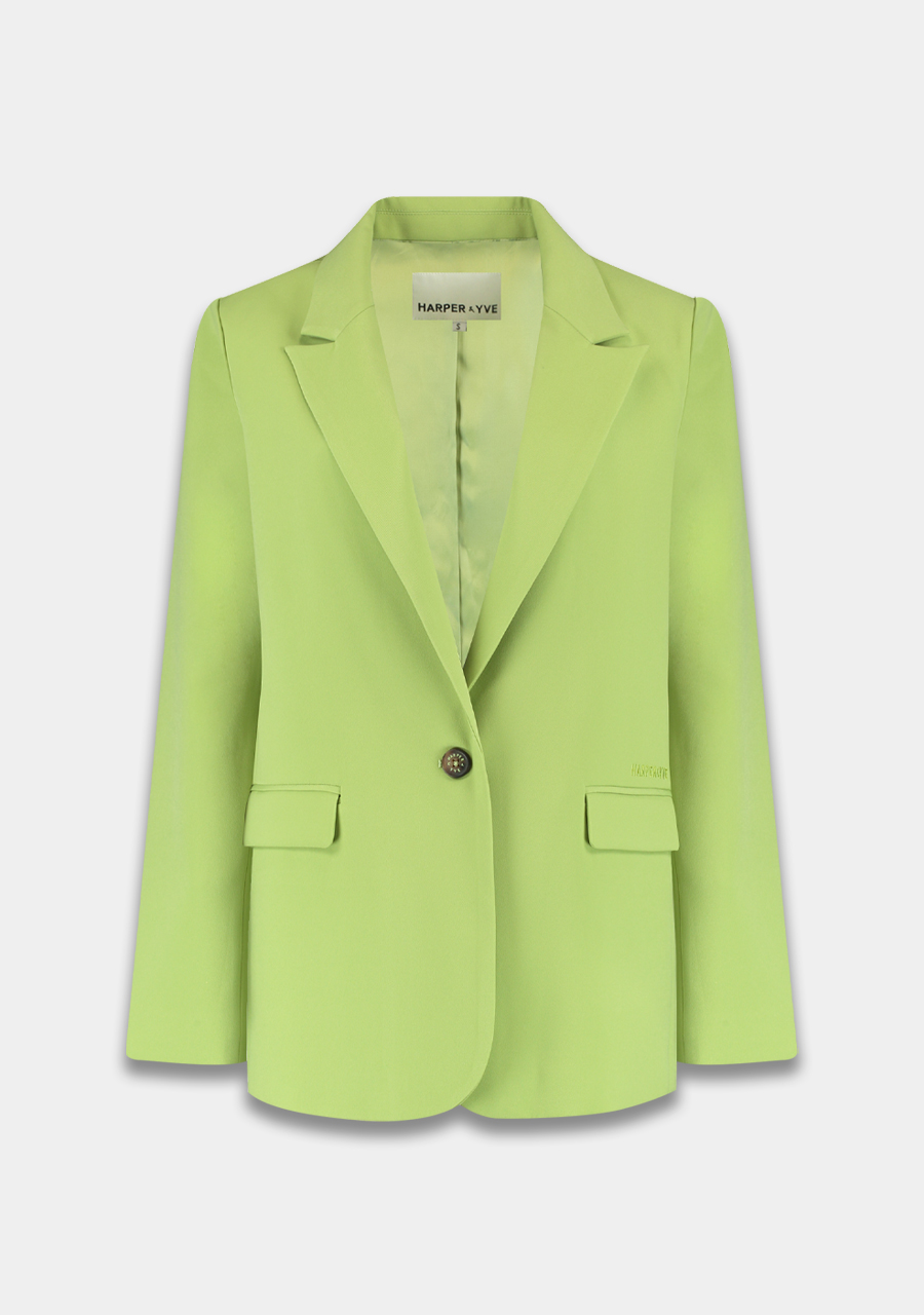 Harper & Yve Blazer Yagger AW24N214 Groen
