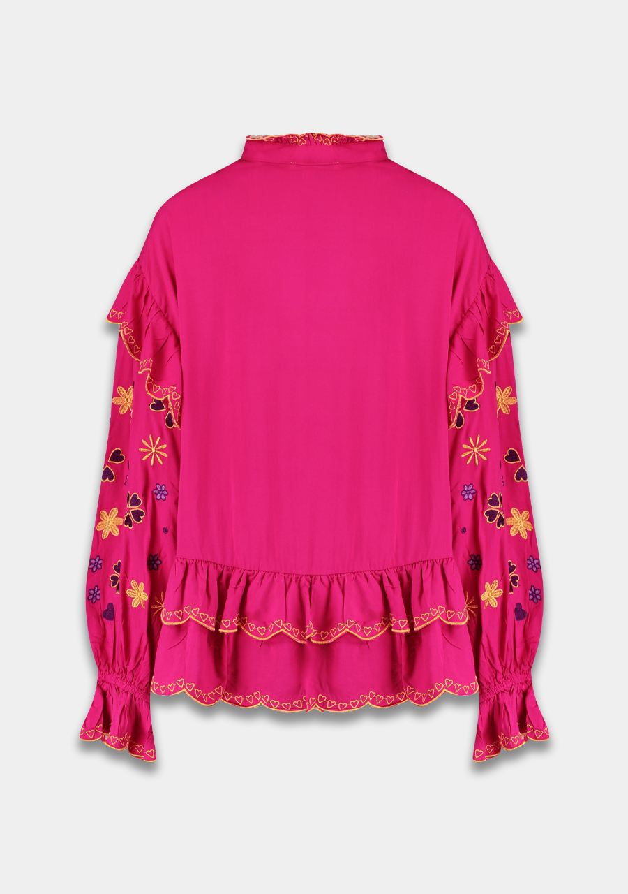 Harper & Yve Blouse Joan AW24P605 Roze Harper & Yve Blouse Joan AW24P605 Roze