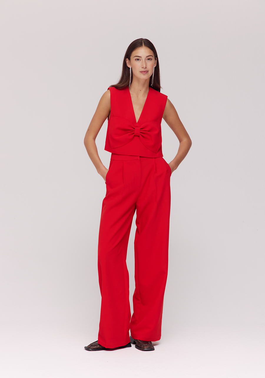 Harper & Yve Top Sabrina DW25N400 Rood