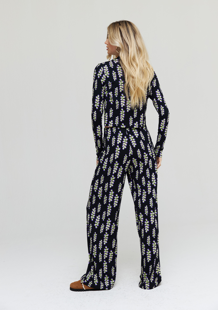 Harper & Yve Broek Jane AW24T102 Paars