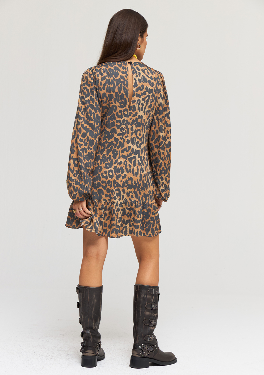 Harper & Yve Jurk Lynn AW24P900 Bruin