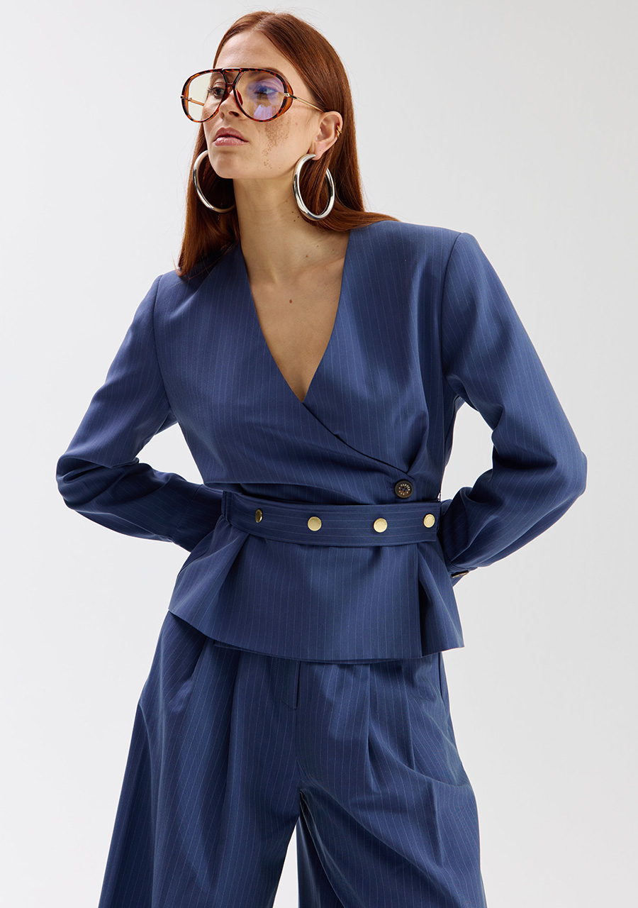 Harper & Yve Blazer Lida SS6N209 Raf blauw