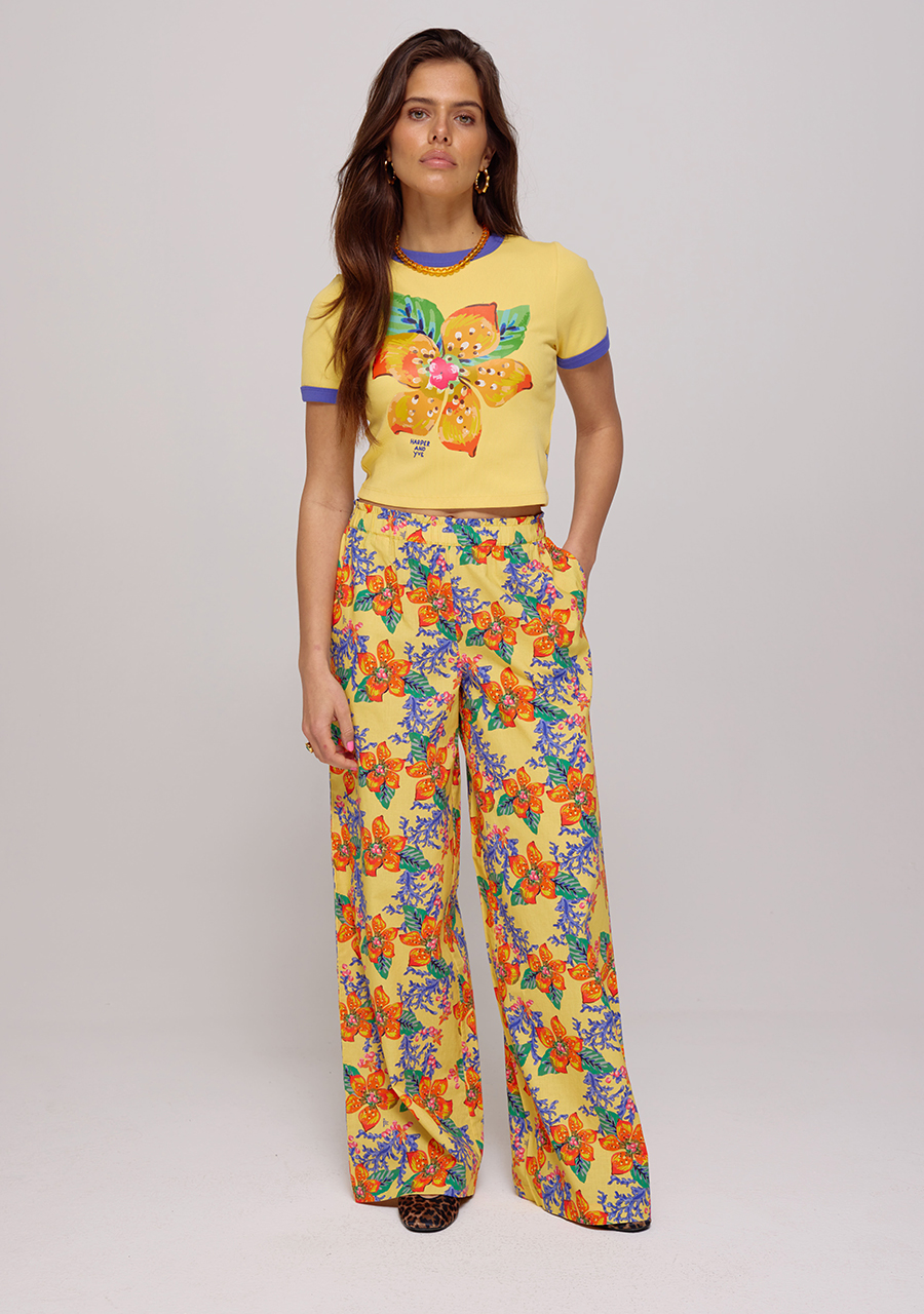 Harper & Yve Broek Riley HS25C101 Geel