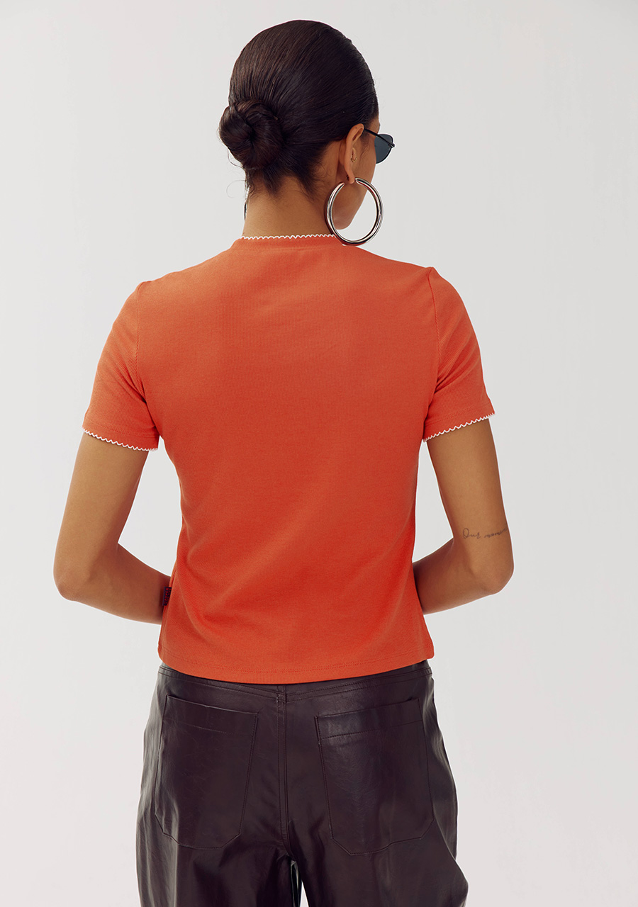 Harper & Yve Top Cammy AW6P400 Oranje