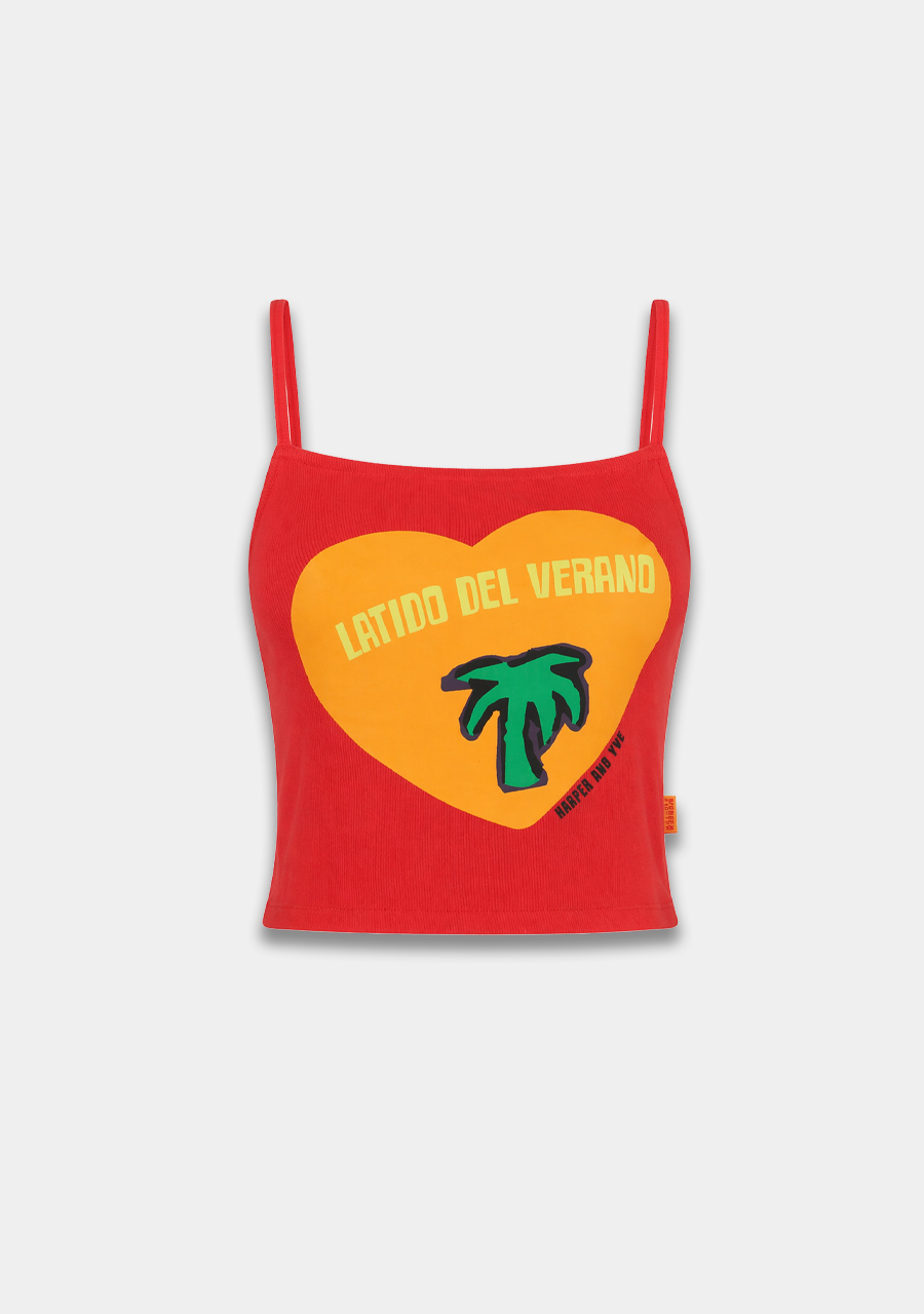 Harper & Yve Top Latidodelverano HS6P416 Rood