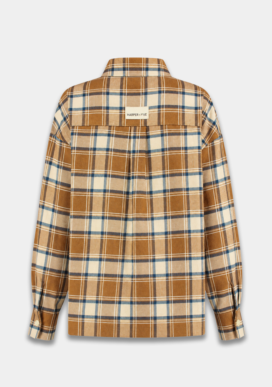 Harper & Yve Blouse Selena AW6P605 Licht bruin