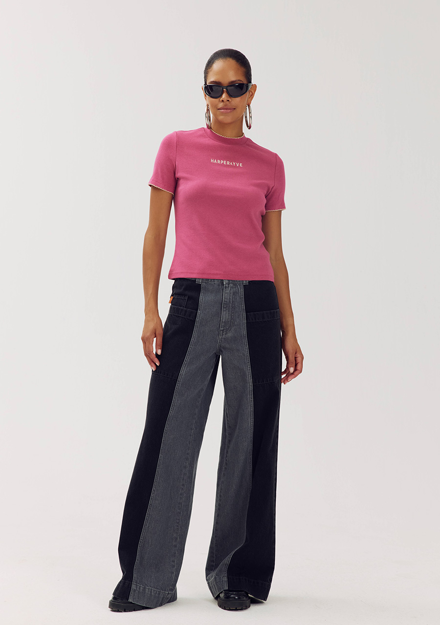 Harper & Yve Jeans Madelynn AW6R101 Grijs