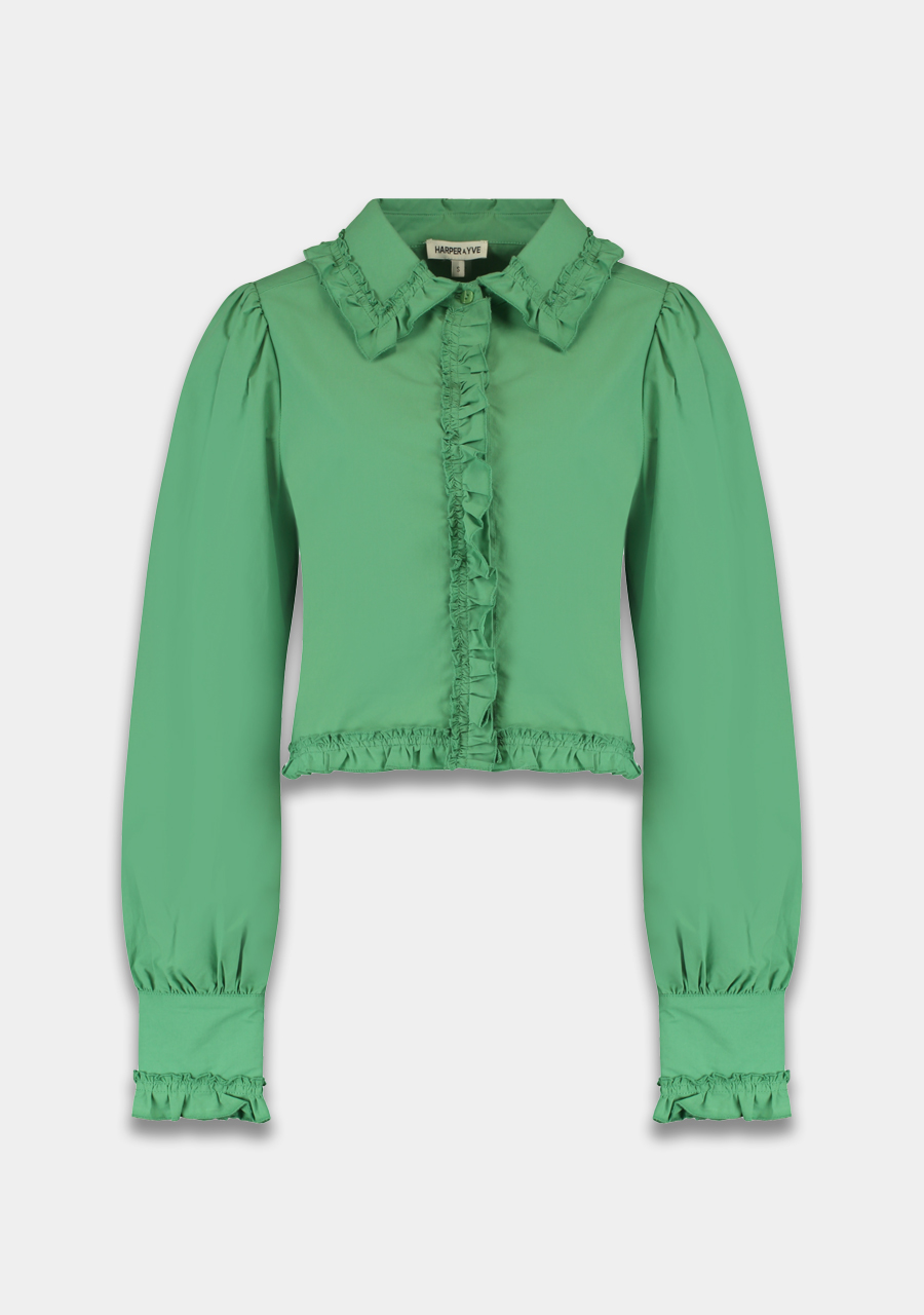 Harper & Yve Blouse Ellie AW25P603 Groen