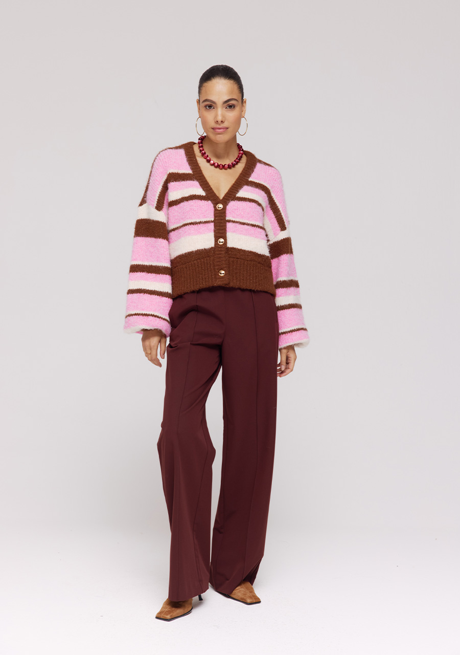Harper & Yve Broek Dora DW25N115 Donker bruin