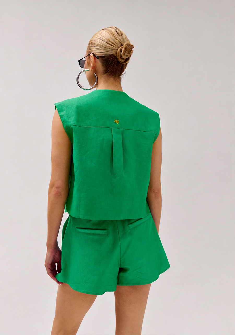Harper & Yve Gilet Shelby HS6P200 Groen