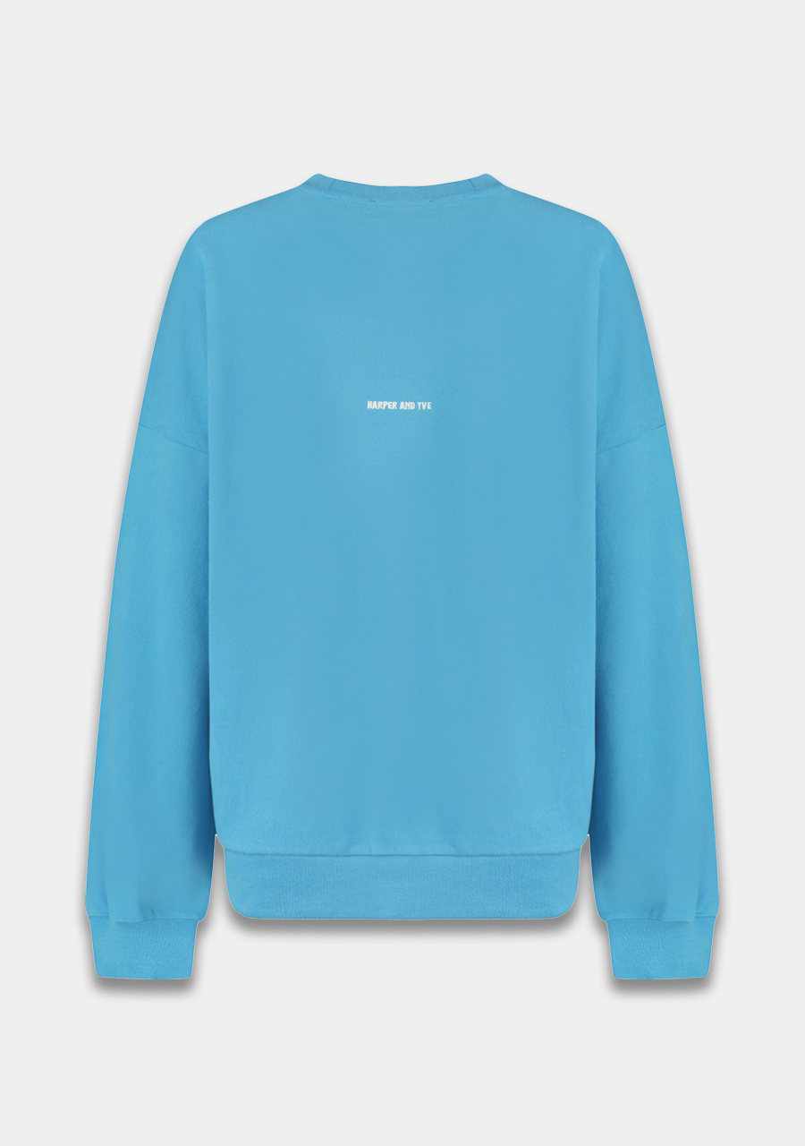 Harper & Yve Sweater Lex SS6Y503 Blauw