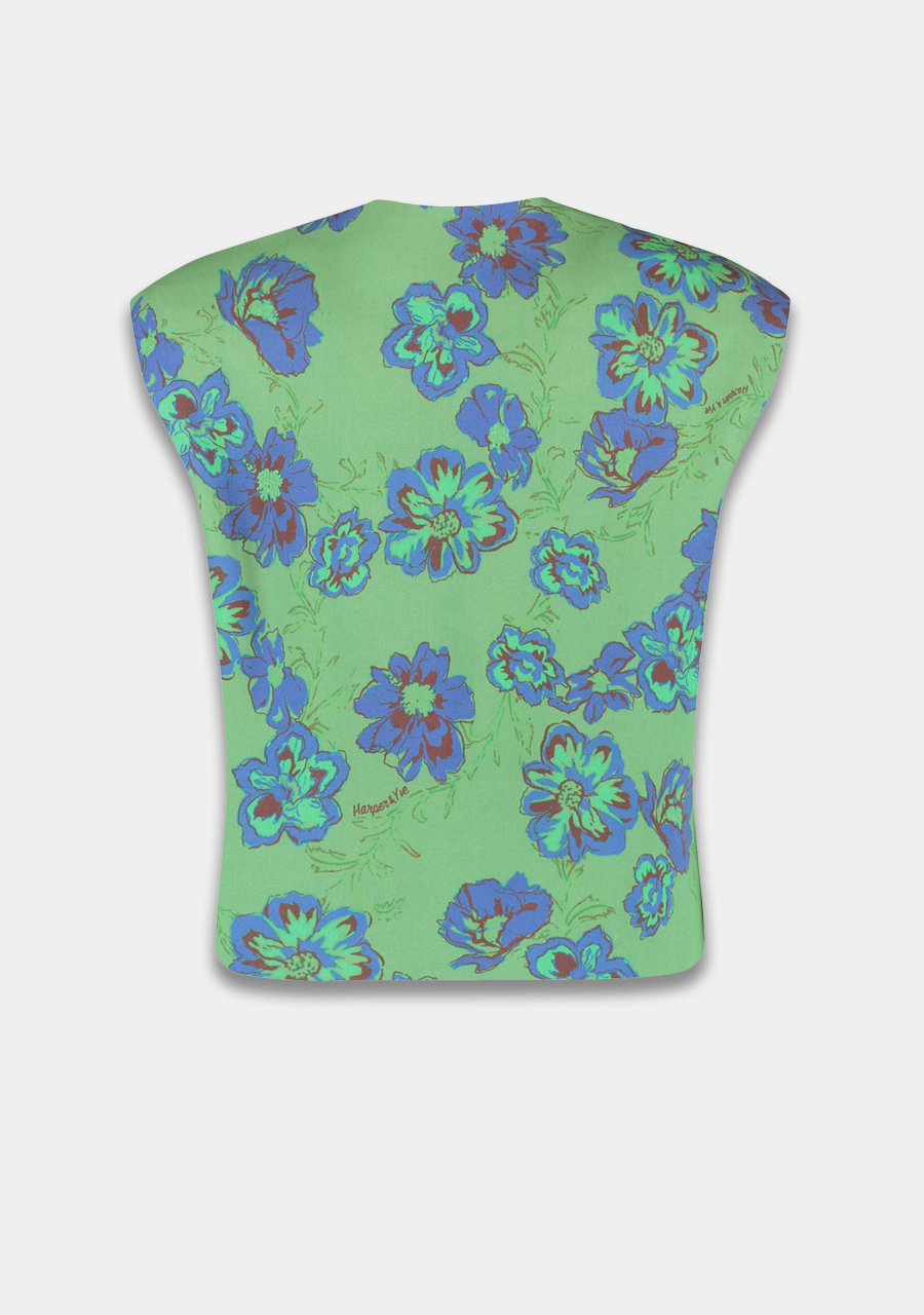 Harper & Yve Gilet Gilly AW25C200 Groen