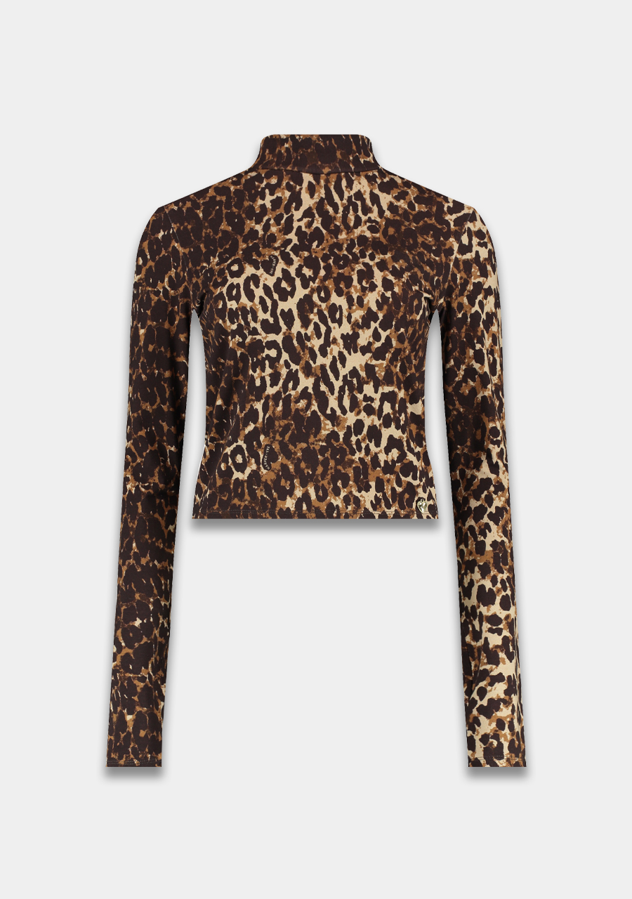 Harper & Yve Top Jeff DW24T502 Bruin