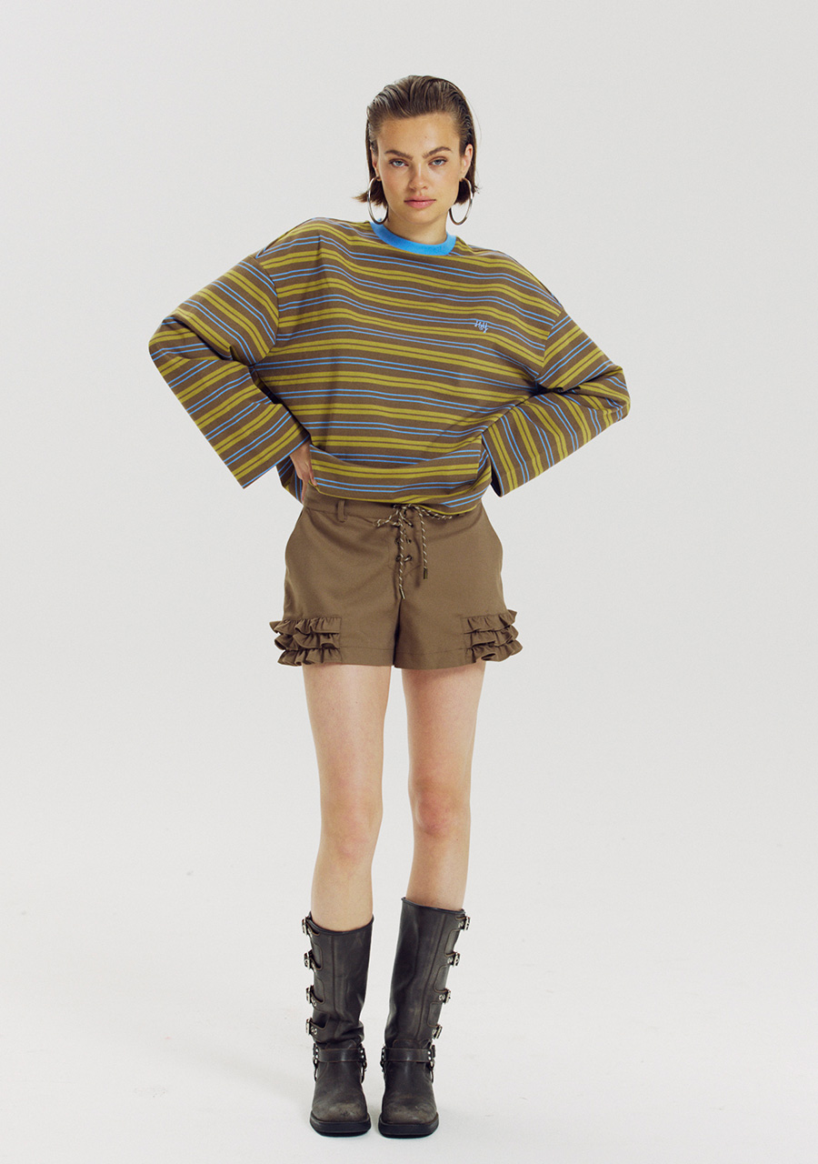 Harper & Yve Short Loua AW6N106 Leger Groen