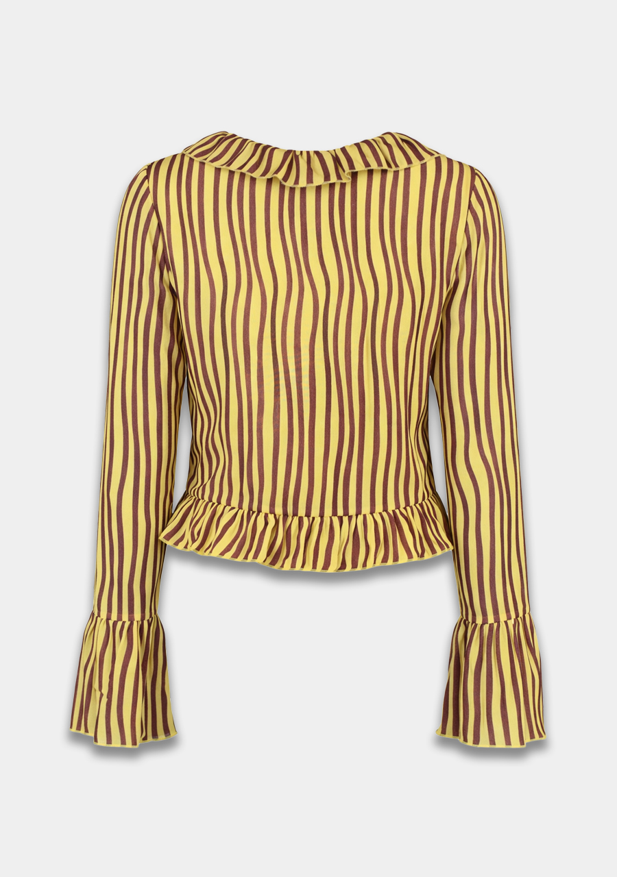 Harper & Yve Blouse Jaden HS6P605 Geel