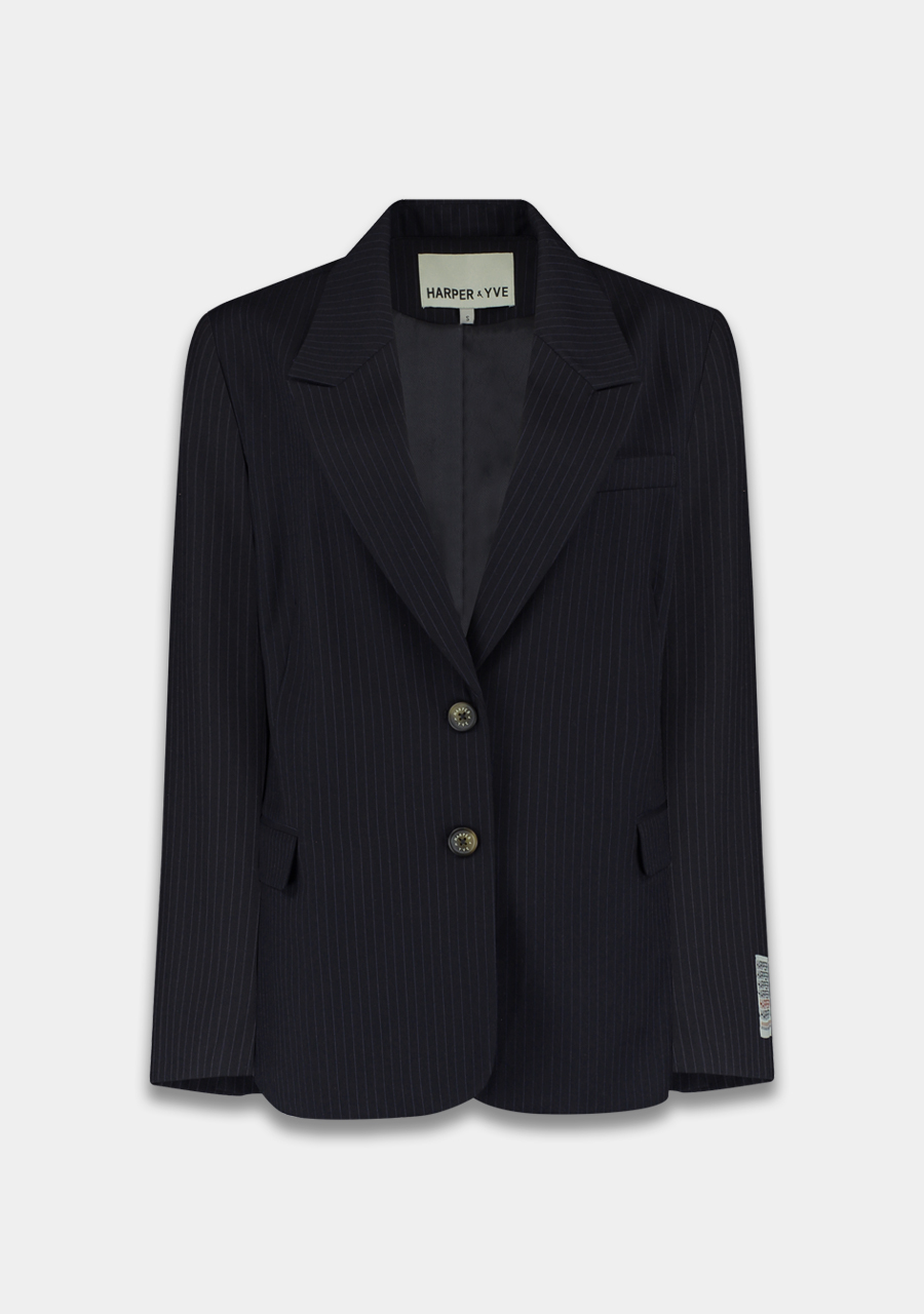 Harper & Yve Blazer Anna AW25N218 Zwart