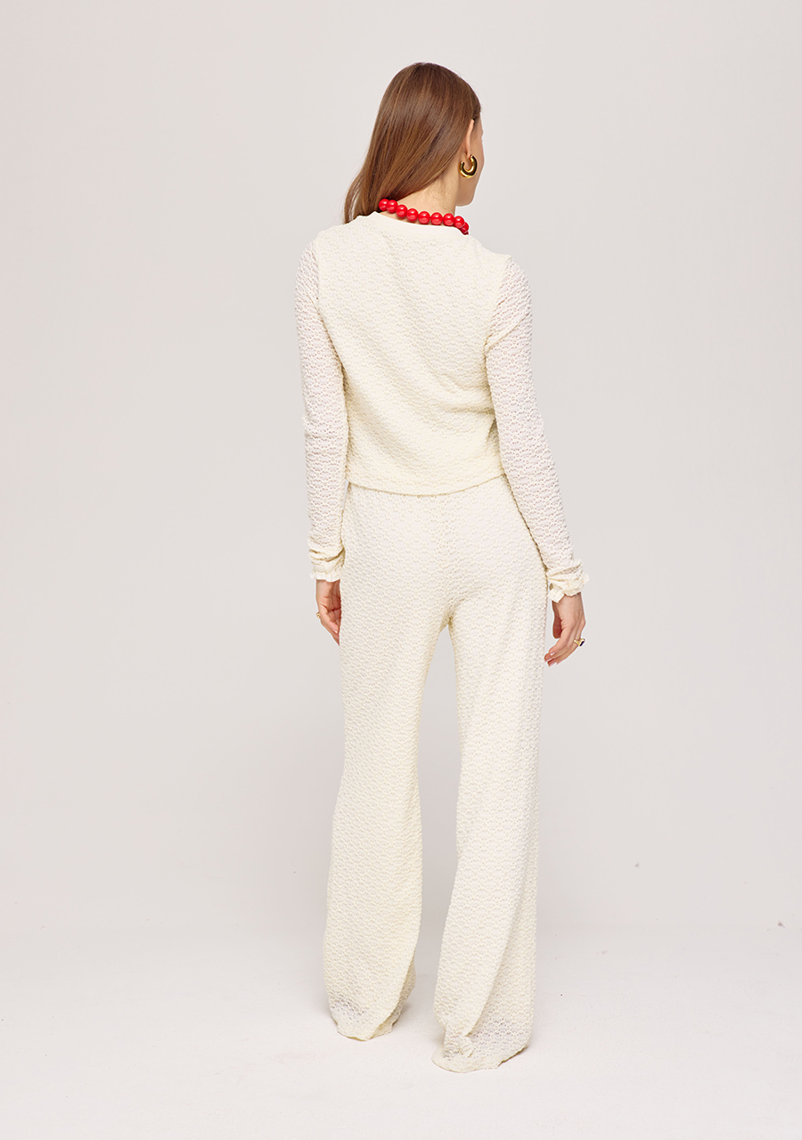 Harper & Yve Top Fenn SS25P605 Ecru