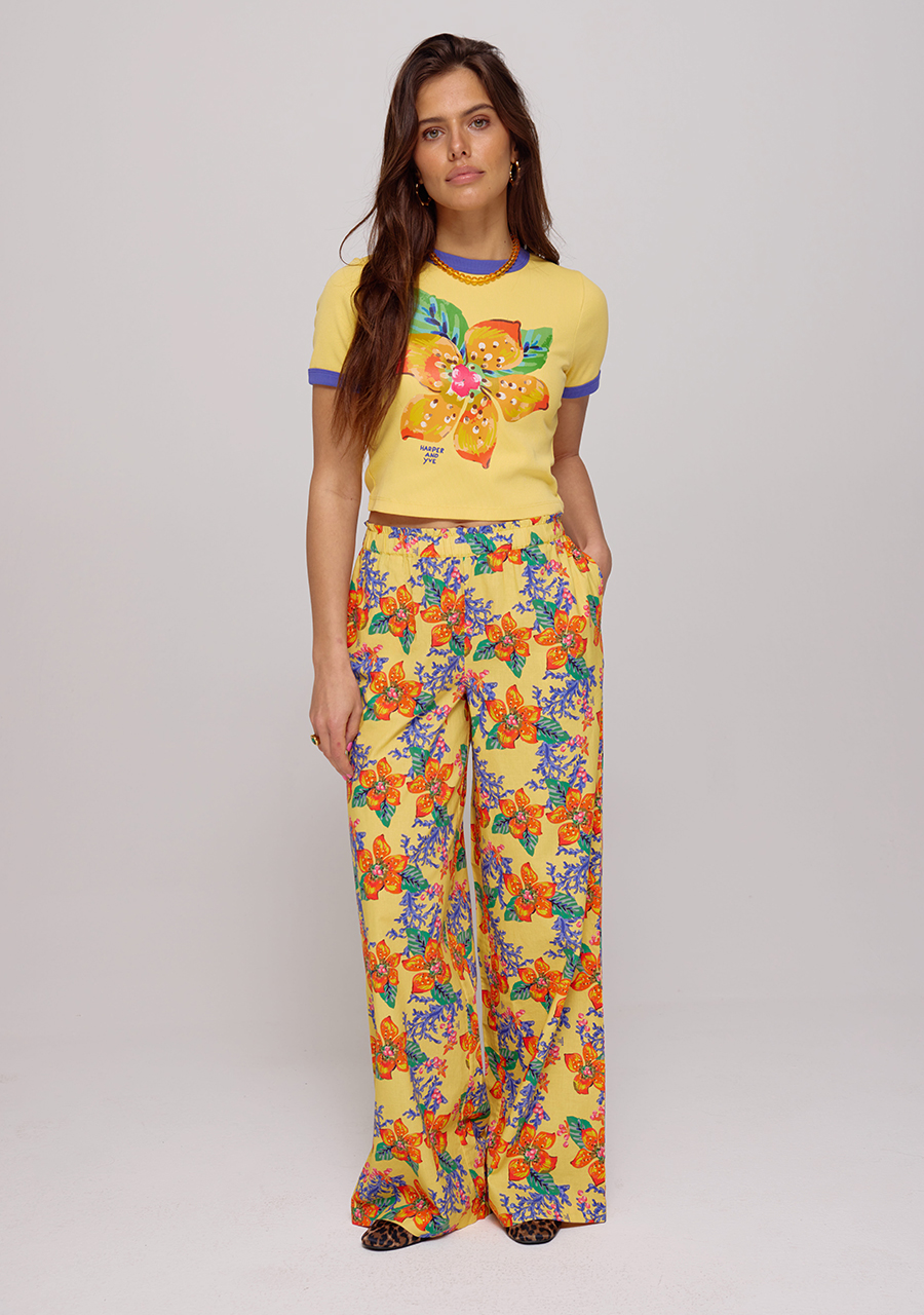 Harper & Yve Broek Riley HS25C101 Geel