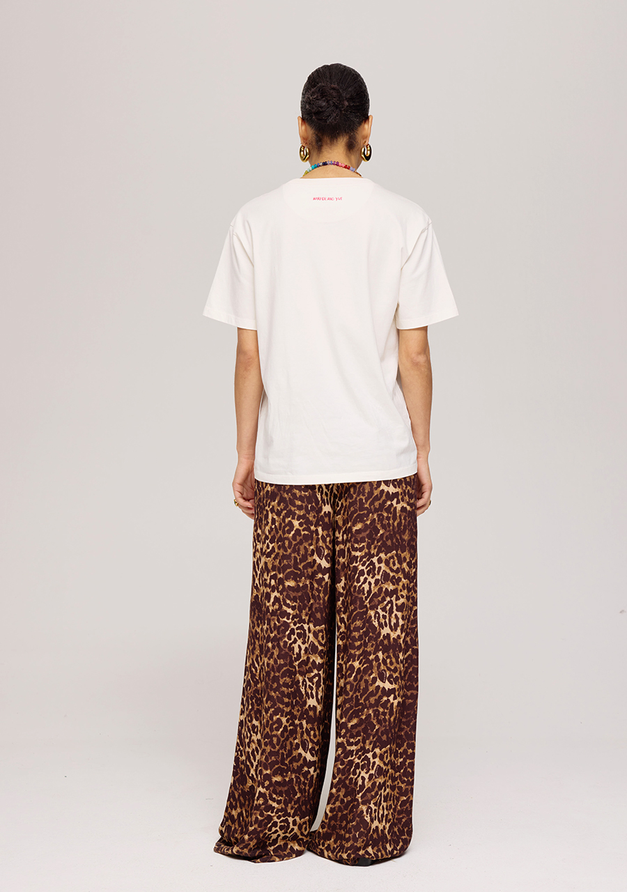 Harper & Yve T-shirt Lesoleil HS25Y305 Ecru