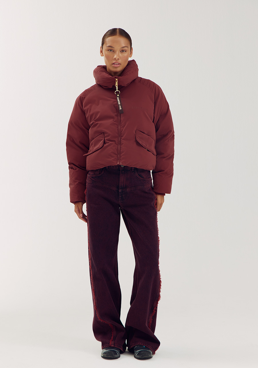 Harper & Yve Winterjas Chaya AW6N228 Steenrood