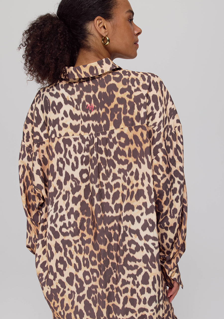 Harper & Yve Blouse Yelena AW25P610 Bruin