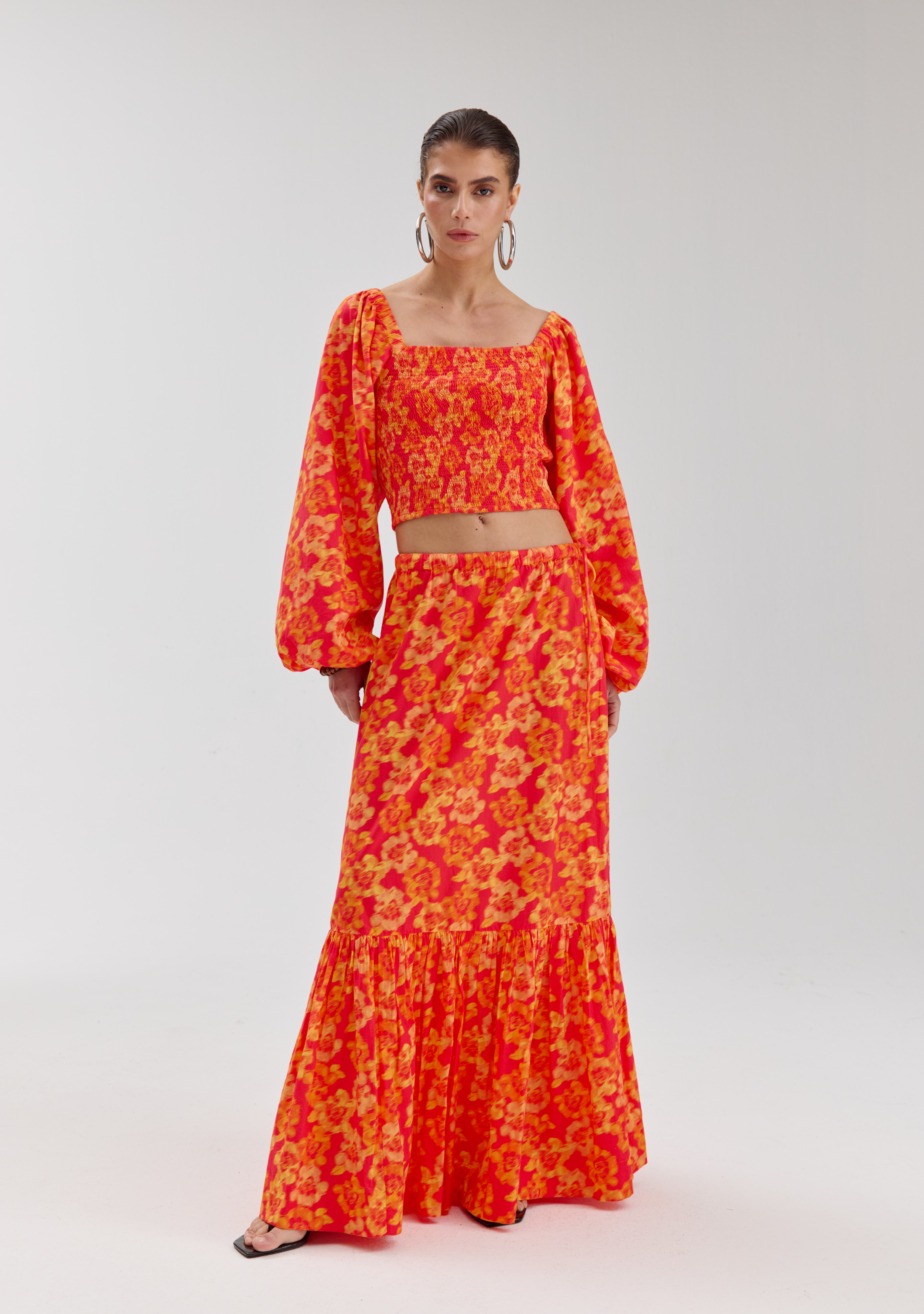 Harper & Yve Blouse Mimi HS6C607 Oranje