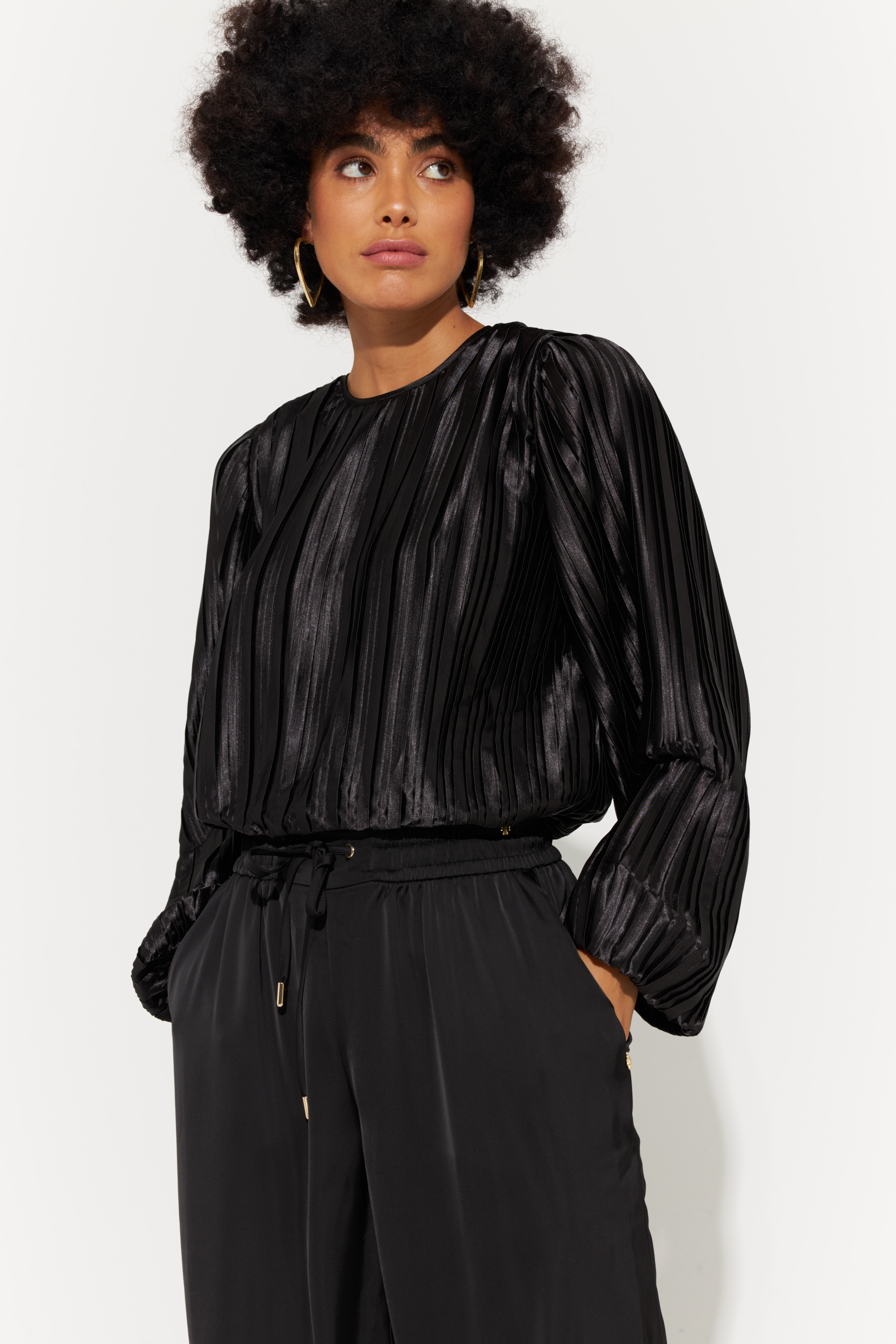 Harper & Yve Blouse Danni FW23P614 Zwart