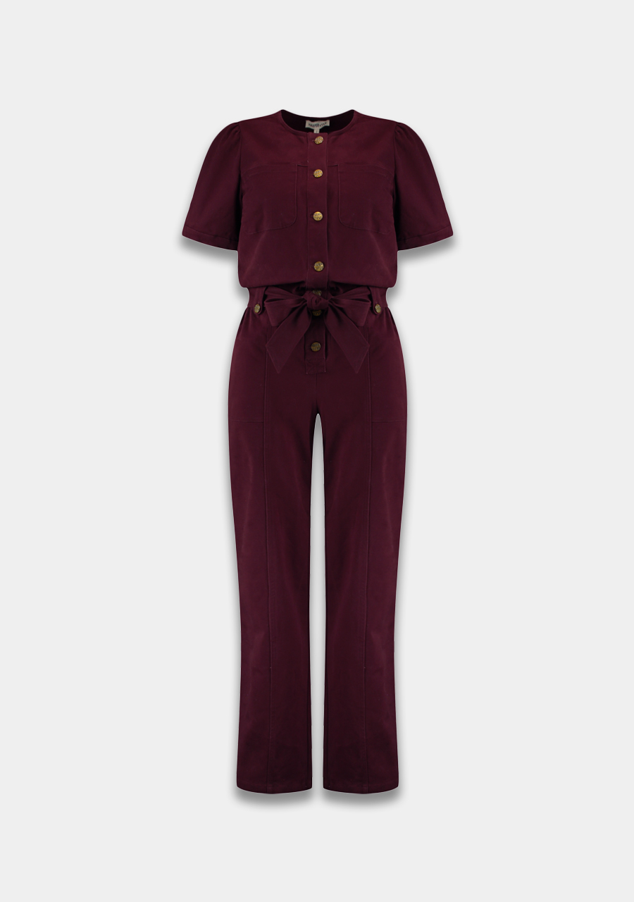 Harper & Yve Jumpsuit Yael SS6P701 Donker Paars